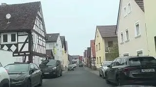 Driving Vlog | Wasserlos | Alzenau | Germany City | 2024