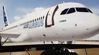 A320 MTD(Maintenance Training Device) Type Training with Virtual Aircraft