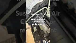 2018 Mercedes GLS Suspension Air Compressor needs replacement