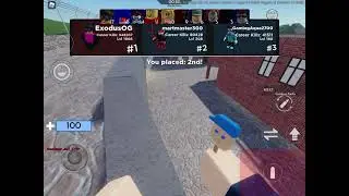Found a level 1000 in Roblox Arsenal