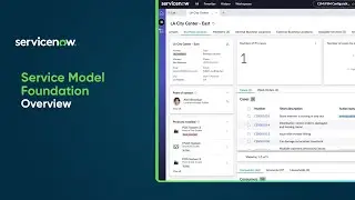 Service Model Foundation overview