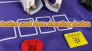 【New equipment for casinos in 2026】Casino card shoe cheating device  #baccarat #cheating #casino #