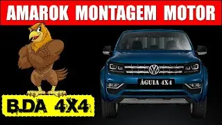 EP. 452 // Volkswagen AMAROK 2.0: Montagem do MOTOR == Camionete de INSCRITO!