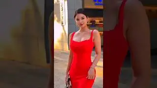 😍Beautiful chinese girl street fashion outfits style #chinesegirl #beautiful #fashion #shorts #viral
