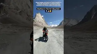 Gonbo Rangjon😇God's Mountain 🙏🏻Ladakh, India 🌎KTM 390 Adventure⚠️#shorts #offroading
