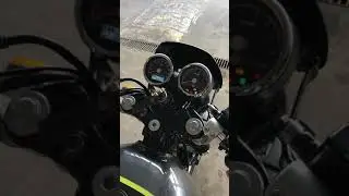 Cold Start my Custom Continental GT 650