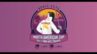 FINALS - Vet 50 Women's Foil Finals  (Seal v D L F-Condon) -April NAC - Los Angeles, CA - 2025