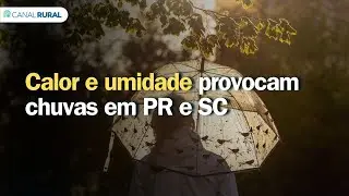 Calor e umidade provocam chuvas em PR e SC | Previs&atilde;o do tempo | Sul