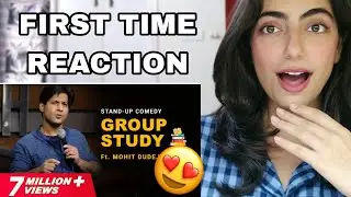Group Study | Indian Stand Up Comedy on Hostel Group Study By Mohit Dudeja Reaction