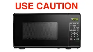 Mainstays Microwave Oven Cautionary Video (not full review) by Skywind007