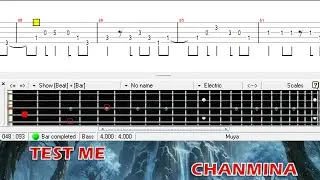 TEST ME / CHANMINA / ベース [TAB] Bass