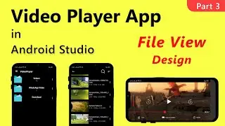 Video Player App in Android Studio Tutorial | Part 3 | 2021