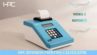 HPC Business Printing Calculator Tutorial 3 | Sales, Billwise, Tax & Discount Reports Explained