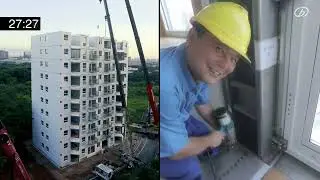 BROAD Holon Building prefabricated stainless steel building