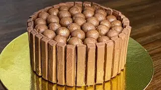 KitKat Cake Recipe | Chocolate Cake Without Oven | Chocolate Cake | KitKat Cake | Birthday Cake