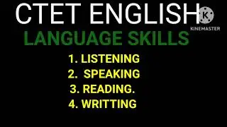 ll Ctet English ll language skills