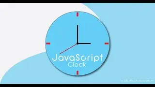 CSS3 & JavaScript yordamida raqamli soat dizayni yaratish