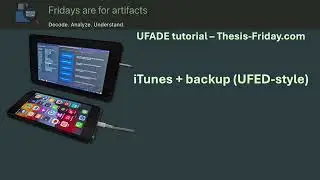 UFADE Tutorial &ndash; Extract iOS Data, Unified Logs & Crash Reports (Forensic Analysis)
