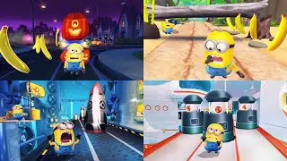 Despicable Me: Minion Rush - Shocked Fails & Scared Fails