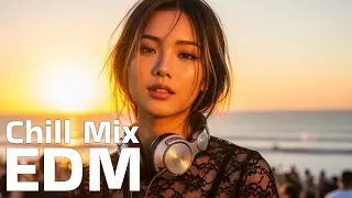 【EDM Chill Mix #1】 Midnight Skyline 🌌 Chillstep & Ambient Beats | Relax / Focus / Chill Mix Playlist