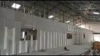 Prefab (Prefabricated) walls and partitions are factory-made modular wall systems
