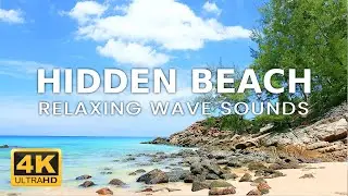 Mediterranean Sea Paradise | Ocean Waves for Reading, Sleeping or Relaxing | ASMR Beach Ambience