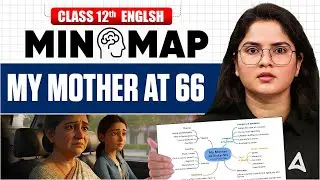 My Mother at 66 | Class 12 English Poem Mind Map & Easy Explanation 💯
