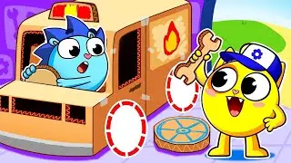 Cardboard Car Adventures! 🚗 Kids Songs And Nursery Rhymes by Baby Zoo Story✨