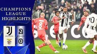 Juventus - Benfica | 2-0 | Highlights | Champions League 2025-26 | juventus benfica