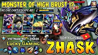 ZHASK BUILD 2020, BUILD TOP 1 GLOBAL ZHASK 2020 | Zhask Top 1 Global Build By Luc&kappa;y Gᴀм&iota;ɴԍ | MLBB