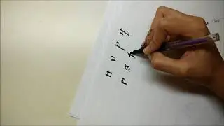 Calligraphy Lesson 7 || Writing Style-3 Part-2 by Little Learners Corner
