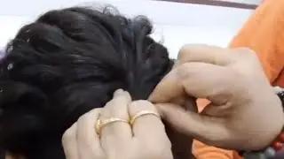 R.K.Makeup Academy is live bridal hairstyle