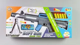 M416 Soft Bullet Toy Gun Unboxing Reviews