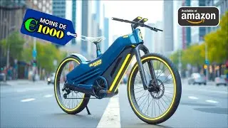 30 v&eacute;los &eacute;lectriques pas chers sur Amazon &agrave; moins de 1000&euro; (2025)