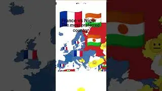 France vs Niger #mapping