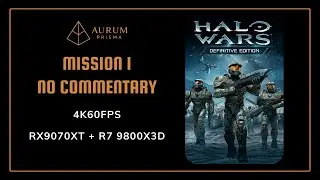 Halo Wars (2009) &ndash; Mission 1: Alpha Base &bull; Legendary Difficulty &bull; 4K 60FPS No Commentary