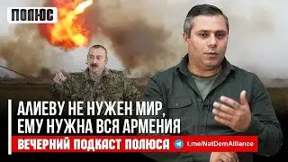 «Алиеву не нужен мир, ему нужна вся Армения». Геворг Сафарян в Вечернем подкасте Полюса (07.11.2023)