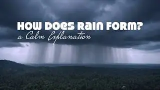 How Does Rain Form? || A Calm Explanation 🌧️
