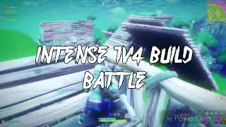 INTENSE 1V4 BUILD BATTLE CLUTCH| Fortnite BR Highlights #5