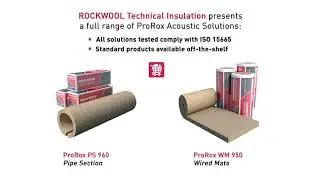 Acoustic Solutions - ROCKWOOL Technical Insulation