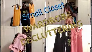 EXTREME CLOSET DECLUTTER || SMALL CLOSET DECLUTTER || VLOGMAS DAY 15