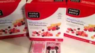 2/19/15- Couponing at Target....get 50ct Market Pantry Fruit Snacks for only $1.69 per box!!!!!