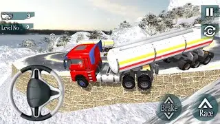 Hill Oil Tanker Transport - Truck Driving Simulator # Android Gameplay HD