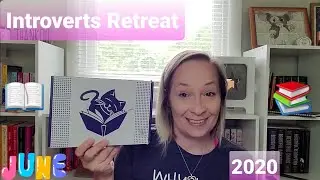 Introverts Retreat unboxing for June &bull; Book subscription 📚