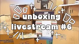 🔴Sunset Sara's Unboxing Livestream #6!🔴