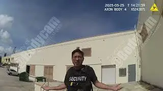 Mall Security Guard Thinks He's A Cop. Does Not End Well.