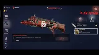 X 12 Tyrant 's legendary skin and boost ammo' colors - Into The Dead 2