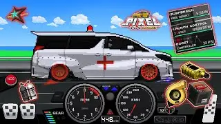 I Spent 1000 Hours Building the PERFECT Pro League Ambulance in Pixel Car Racer