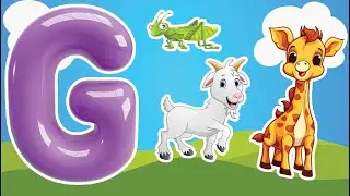 Words Beginning with Letter G for Toddlers & Preschoolers | Words that start with G | Initial Sounds