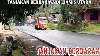 Tanjakan Berdarah !Bus PX,Truk Fuso,Hino,Mitsubishi Canter,Umplung Ditanjakan Cikapundung Ciamis